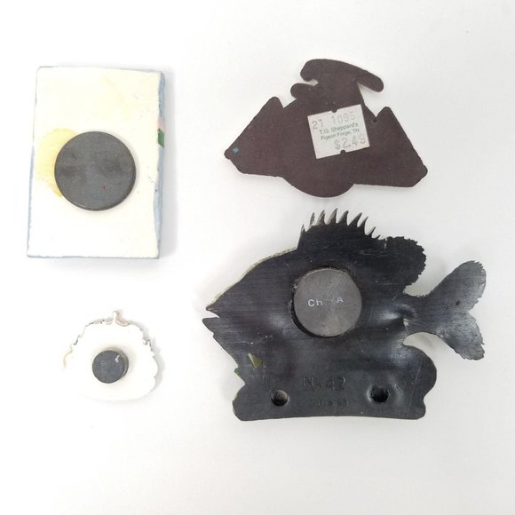 Vtg 4 Kitchen Refrigerator Magnets Assorted - Picture 2 of 4